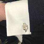 Encrusted Cufflinks
