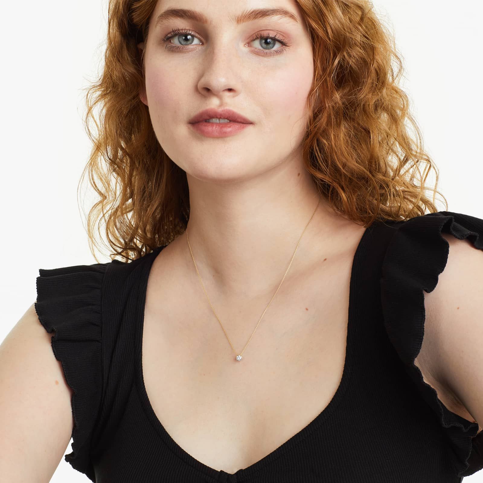 Mahira Solitaire Necklace