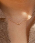 Tiny Knot Necklace