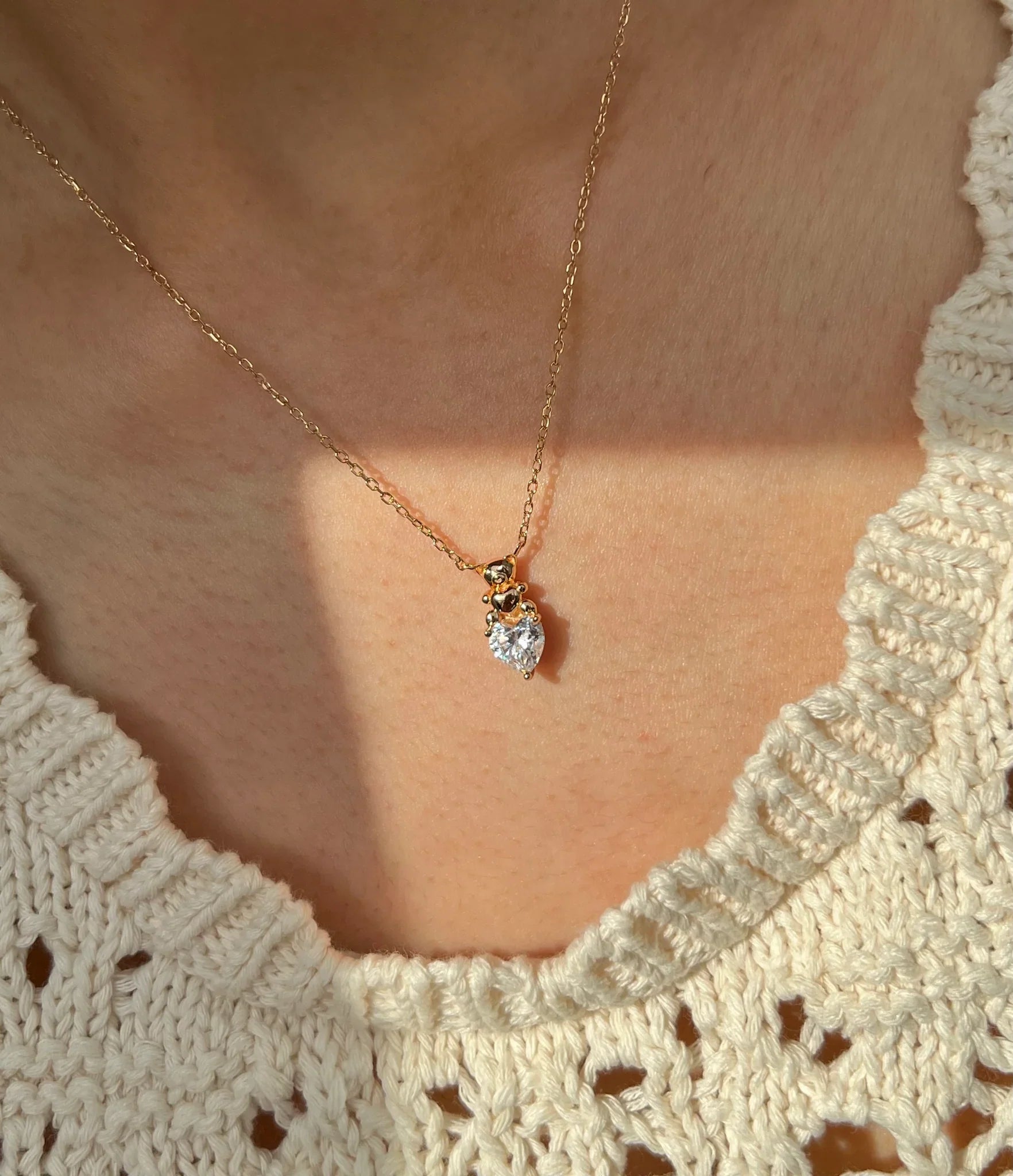 Tiny Teddie Necklace