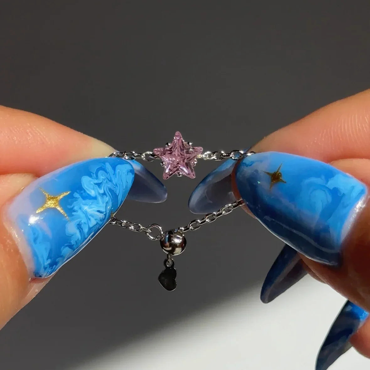 The Star Chain Ring - Self Love