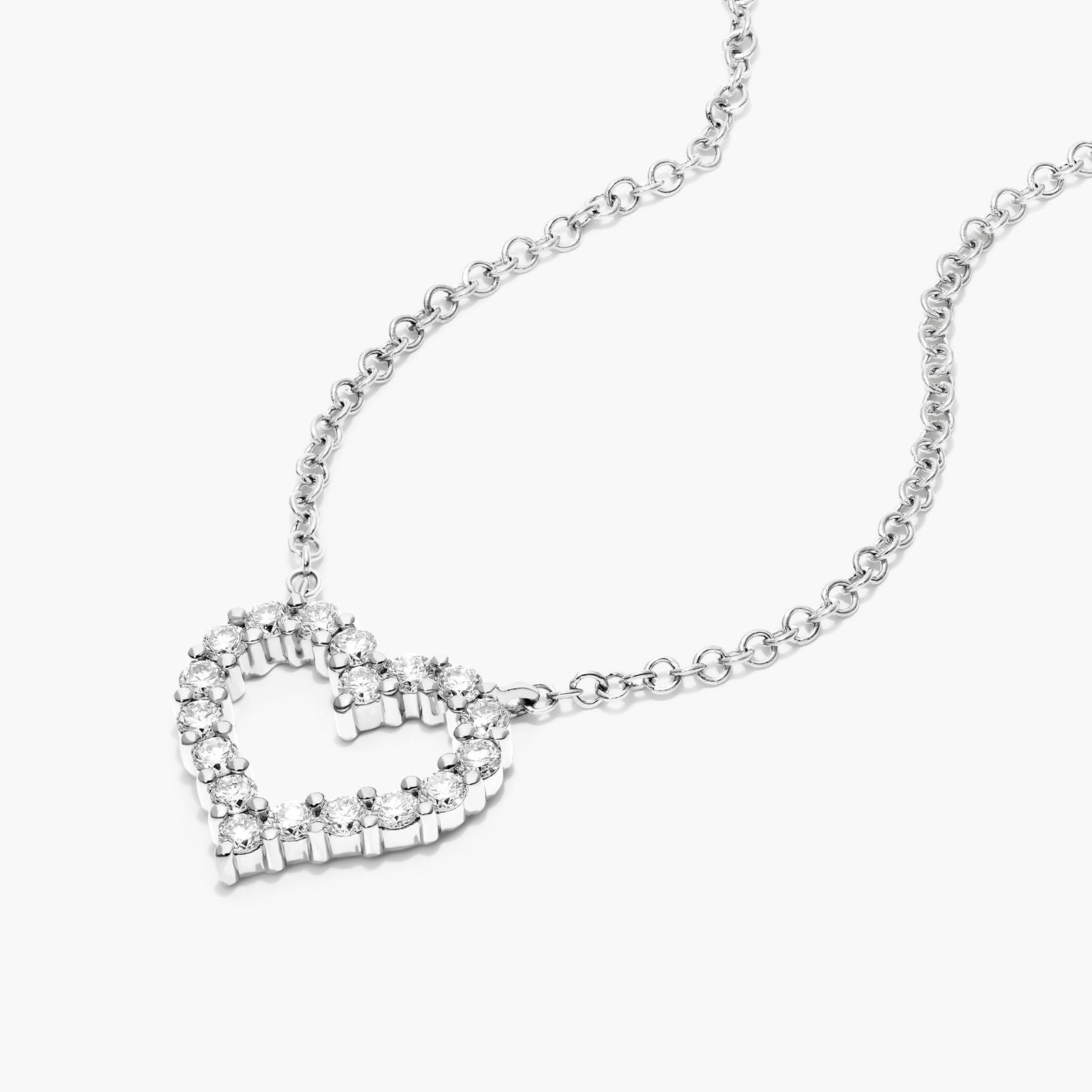 Petite Heart Diamond Necklace