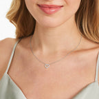 Petite Heart Diamond Necklace