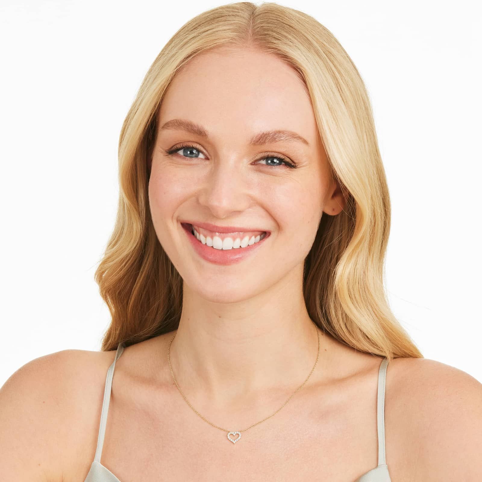 Petite Heart Diamond Necklace