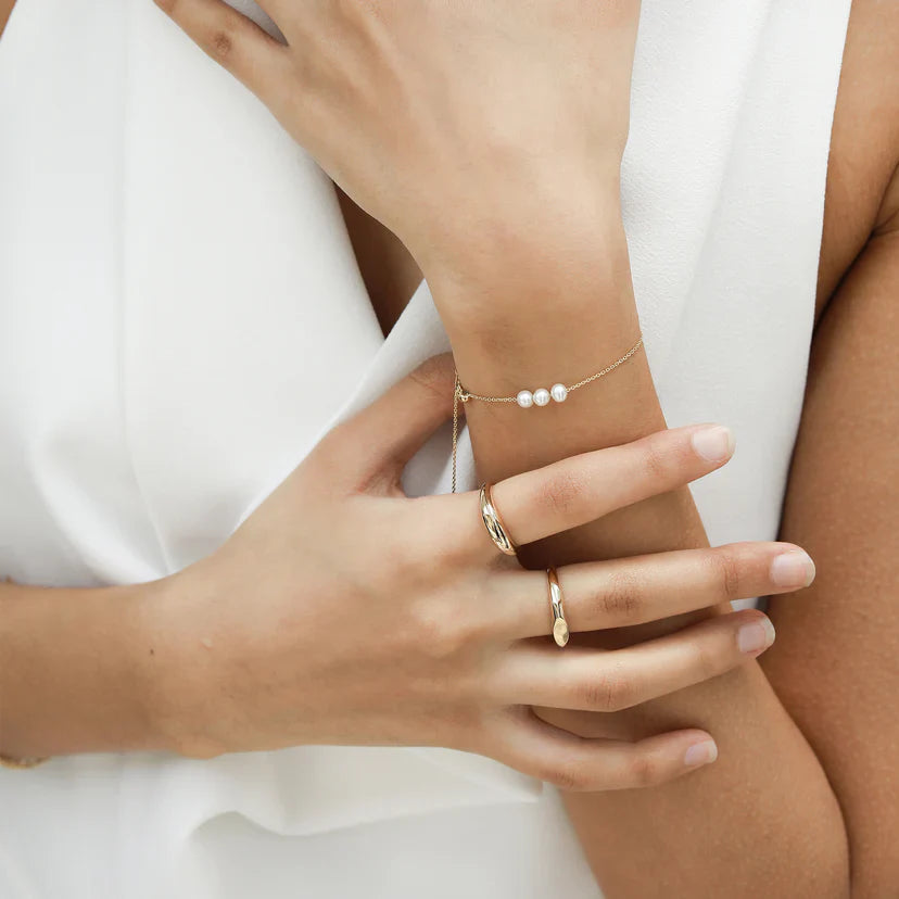 Trio Pearl Bracelet
