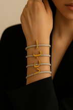 Rope Initial Bracelet