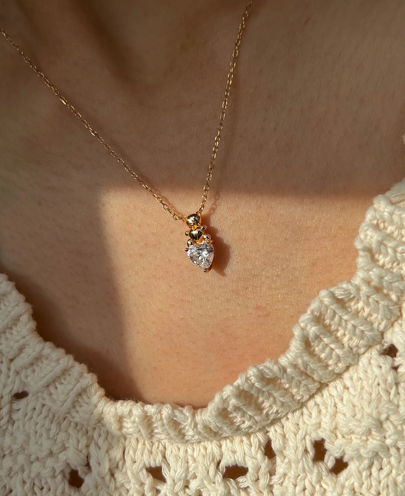 Tiny Teddie Necklace