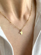 Pearl Initial Necklace