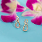 Inter Twisted Officious Earrings - 925 SILVER