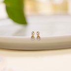 Infinity Diamond Earrings