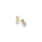 Infinity Diamond Earrings