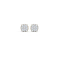 Casual Diamond Earrings - Pure Silver