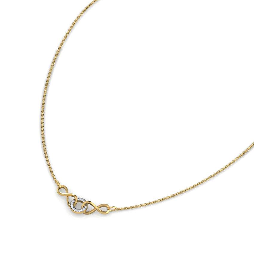 Interlinked Infinity Love Necklace