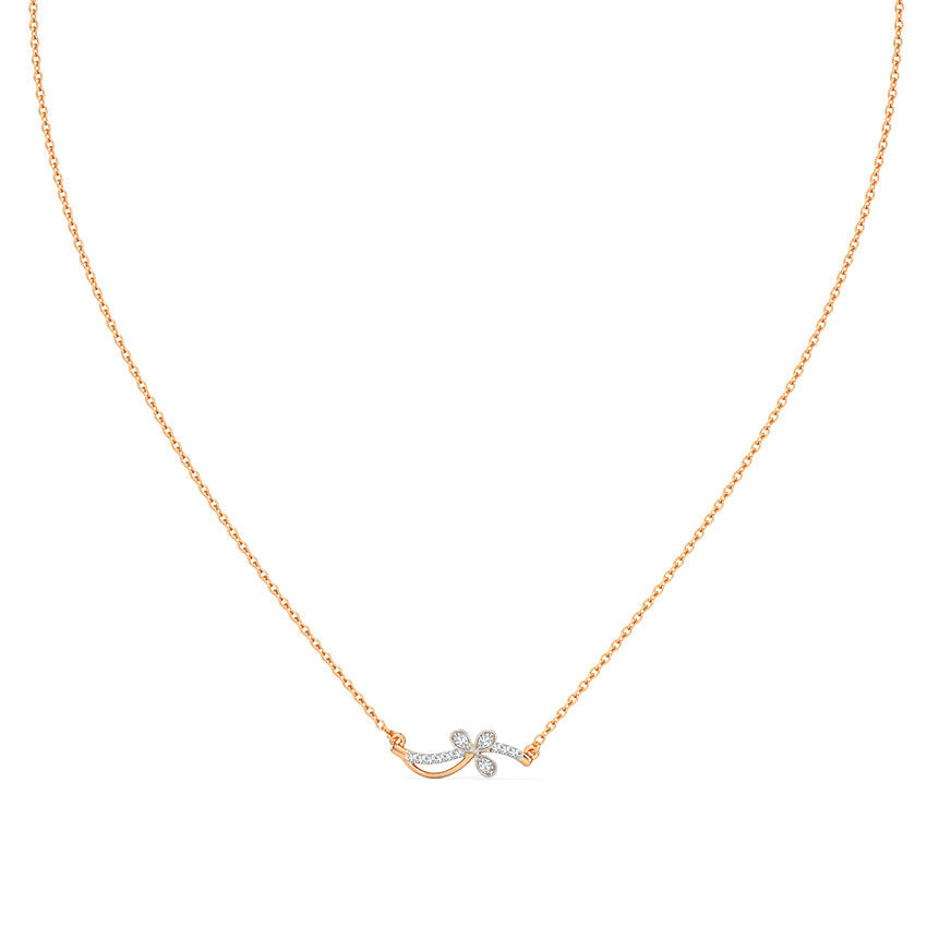 The Floral Diamond Necklace