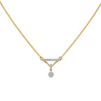 Gaga Gleaming Diamond Necklace
