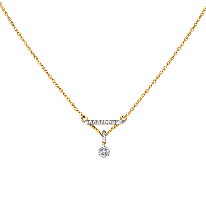 Gaga Gleaming Diamond Necklace
