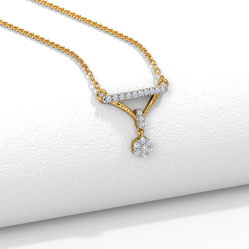 Gaga Gleaming Diamond Necklace