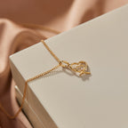 Duo Diamond Love Pendant