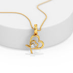 Duo Diamond Love Pendant