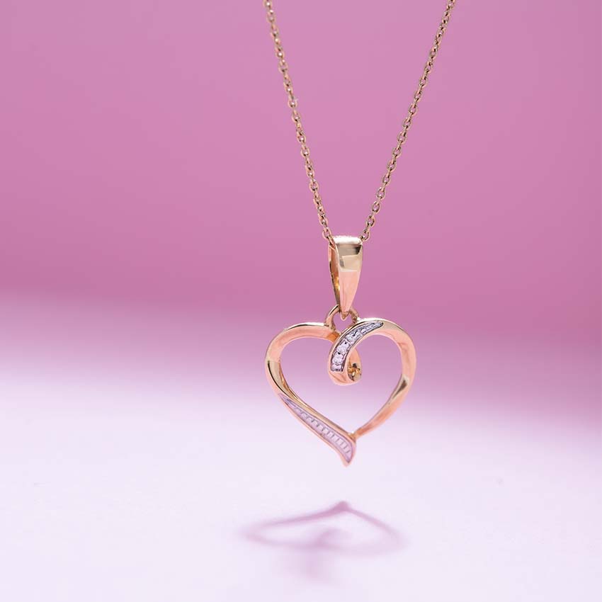 Gorgeous Diamond Heart Pendant