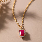The Ruby Hazel Necklace