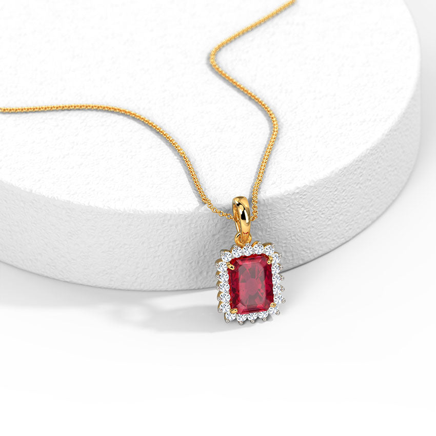 The Ruby Hazel Necklace