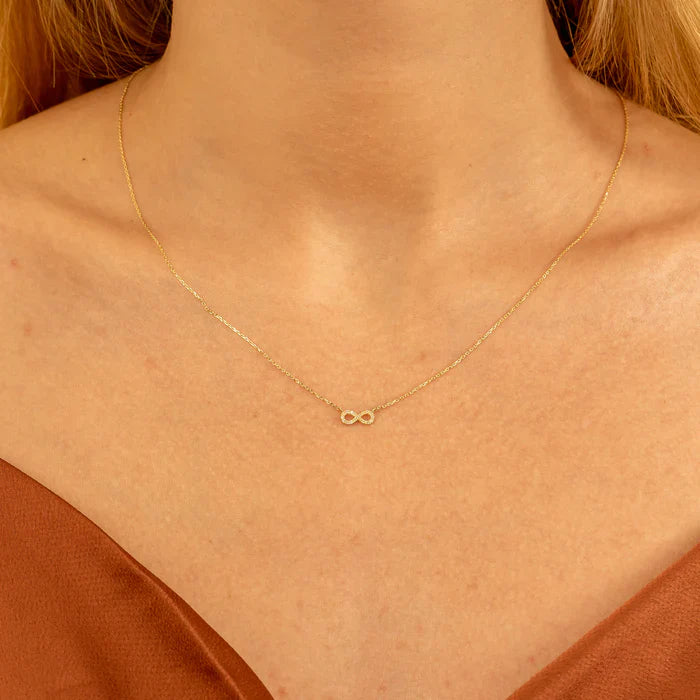 DIAMOND INFINITY NECKLACE