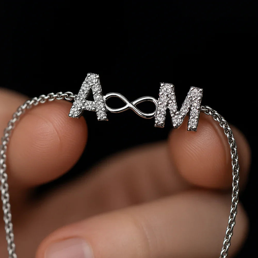 Heart & Initial's Bracelet