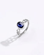 Bold Blue Sapphire | Pure 925 Silver