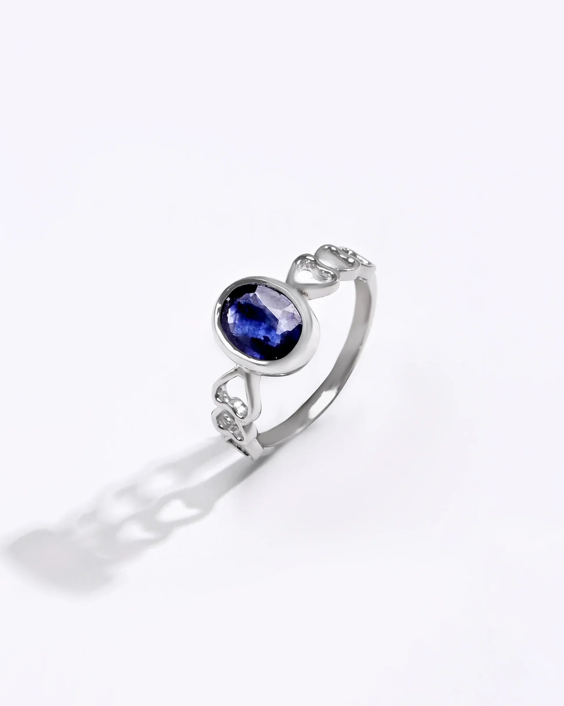 Bold Blue Sapphire | Pure 925 Silver