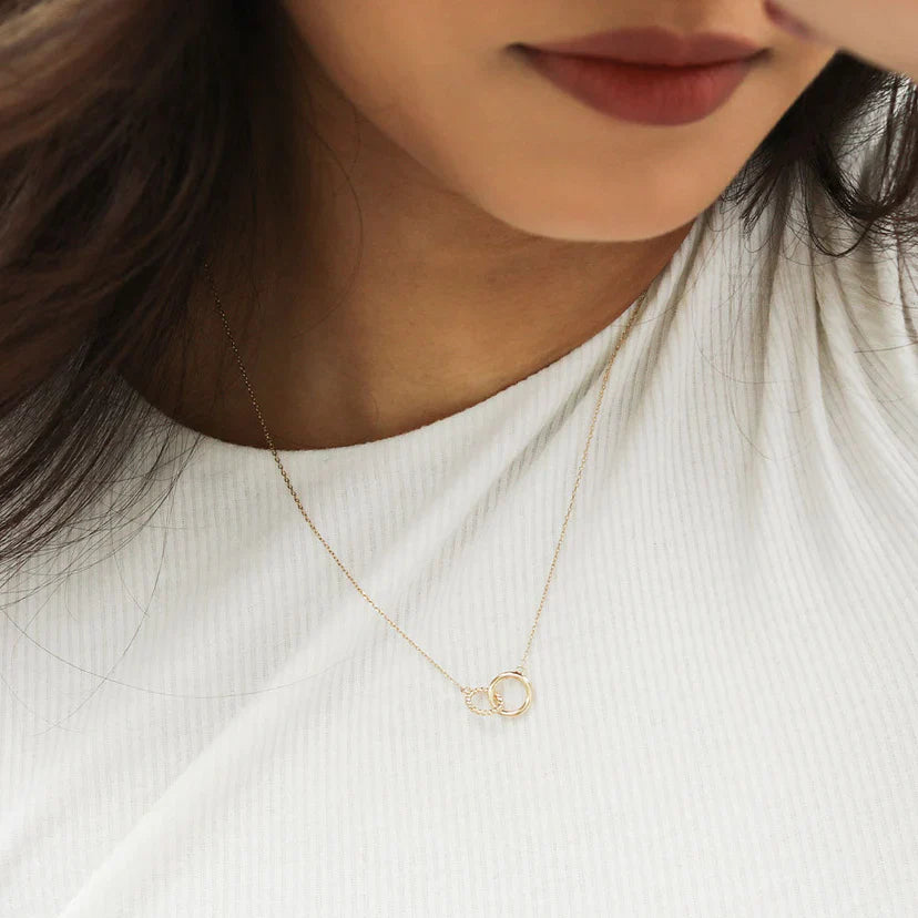 Circle Infinity Necklace