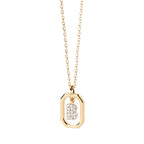 Exclusive Pave Initial Necklace