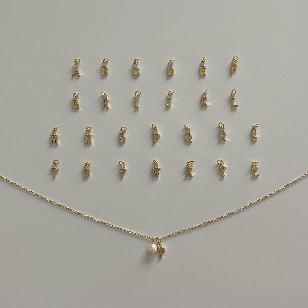 Pearl Initial Necklace | Lifetime Warranty