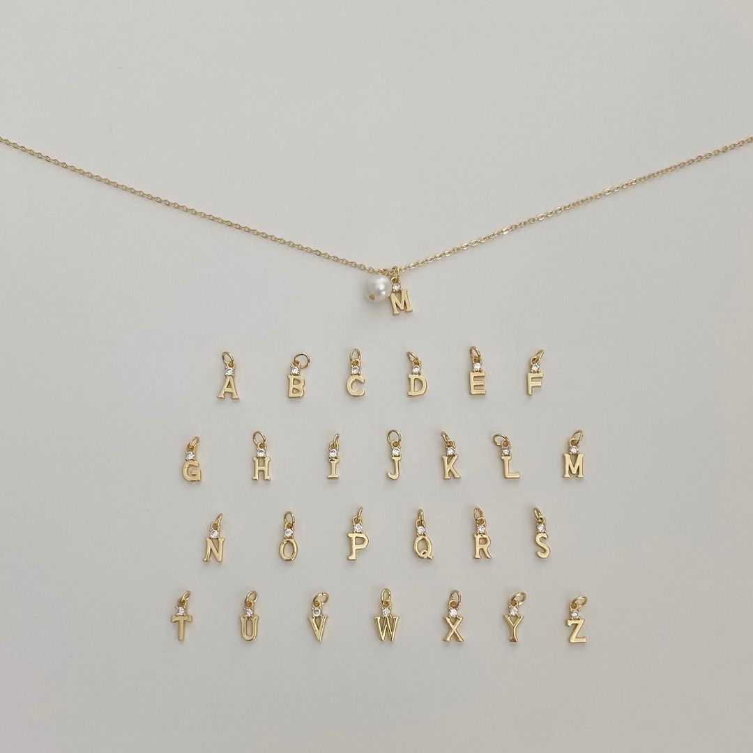 Pearl Initial Necklace | Lifetime Warranty