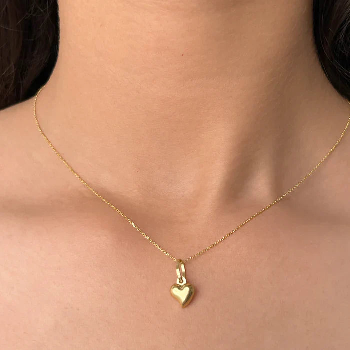Minimal Heart Necklace | Pure 925 Silver