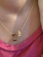 TINY ARABIC NAME NECKLACE