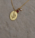 Birthstone Arabic Initial