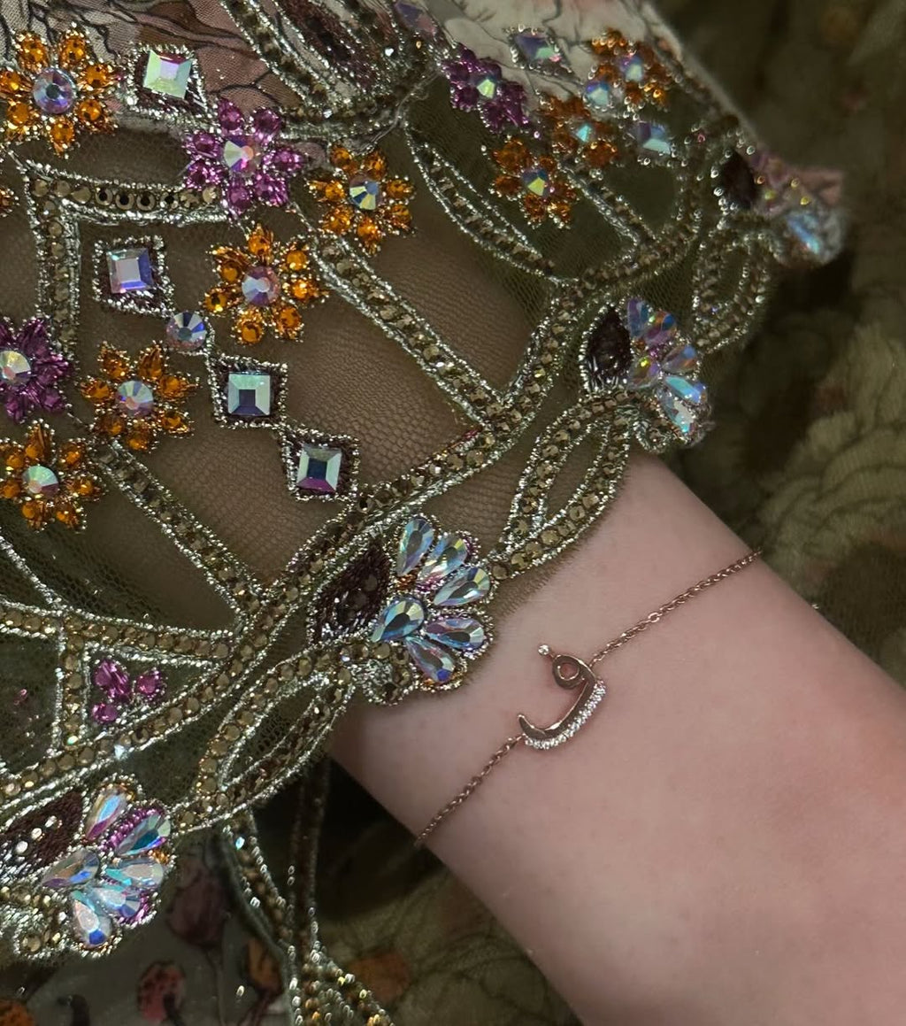 Arabic Shadow Bracelet