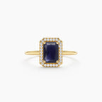 Sapphire Engagement Ring | Pure 925 Silver