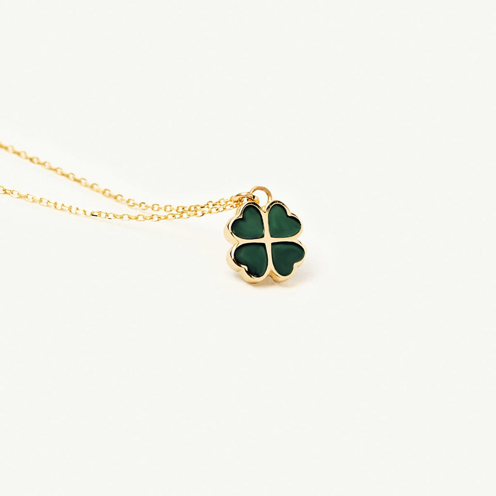 Emerald Clover Necklace