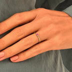 Twilight Ruby Twist Ring