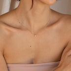 Dainty Pave Butterfly Necklace