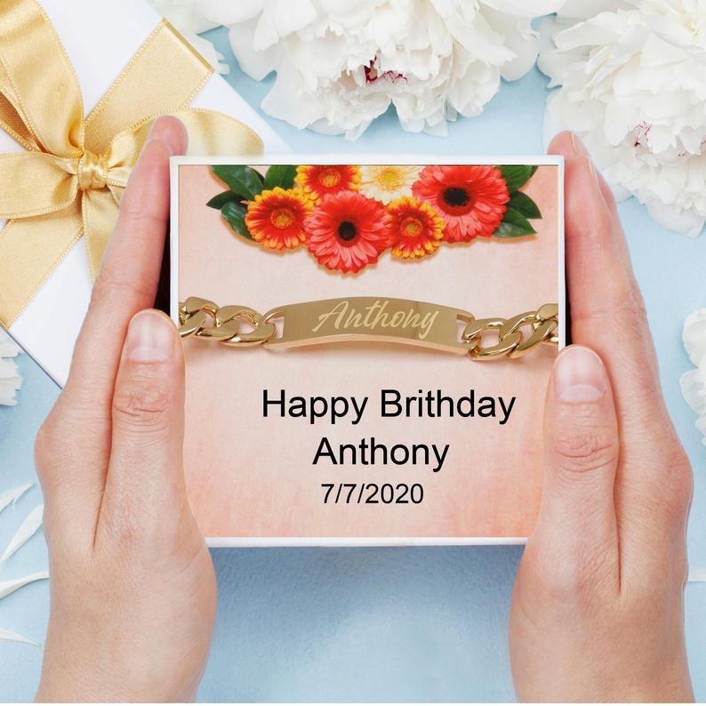 Customized Cuban Id Bracelet