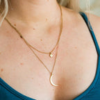 Moon & Star Necklace