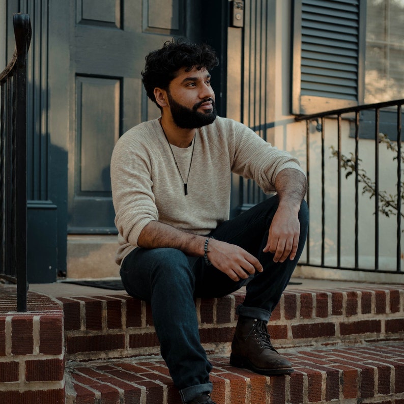 Intention نية Niyyah | Bar Necklace