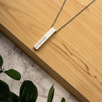 Intention نية Niyyah | Bar Necklace