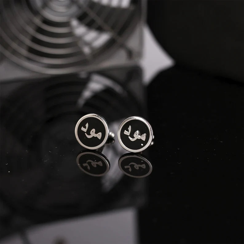 Urdu Stone Cufflinks - New Edition 2022