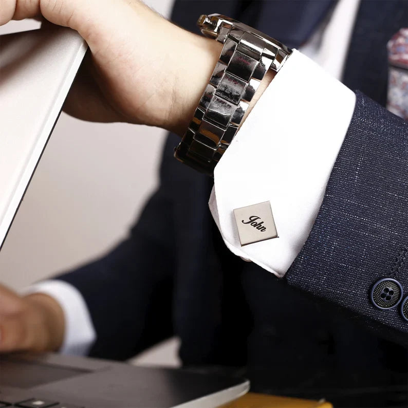 Personalized Name Cufflinks - 2022 Edition