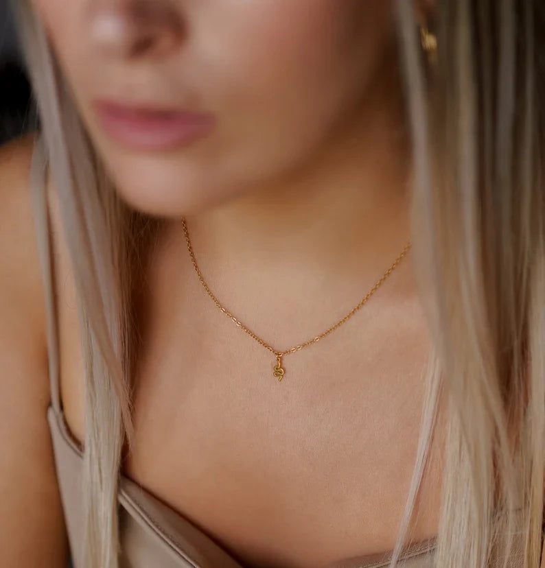 Dainty Serpent Necklace