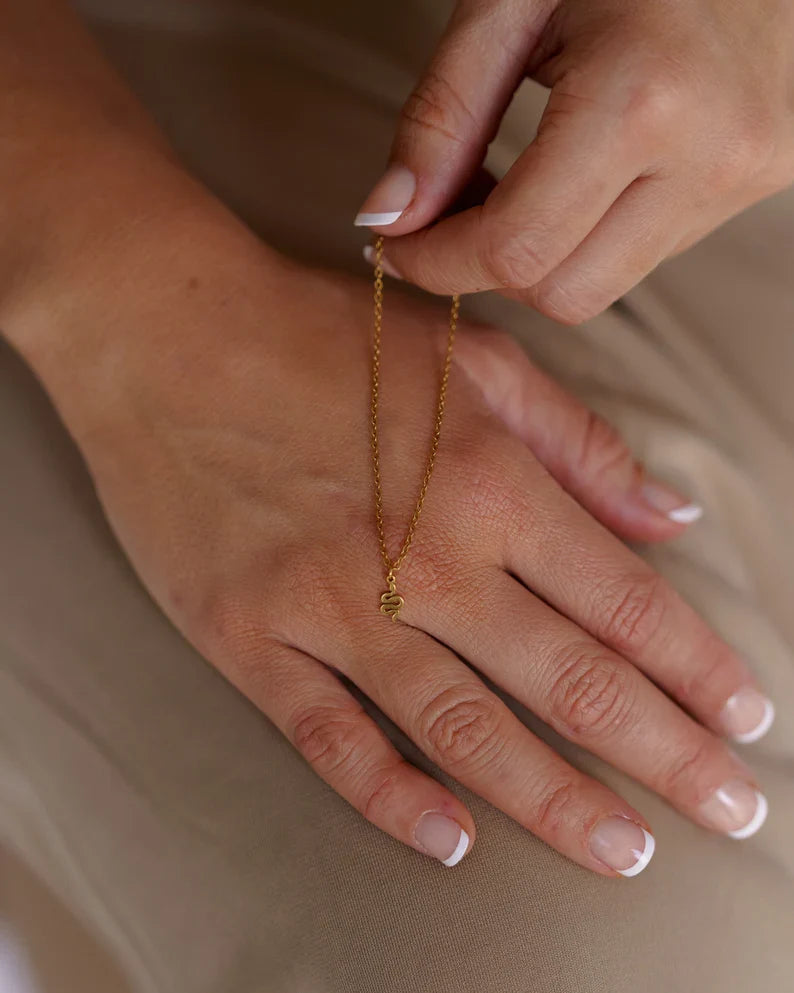 Dainty Serpent Necklace